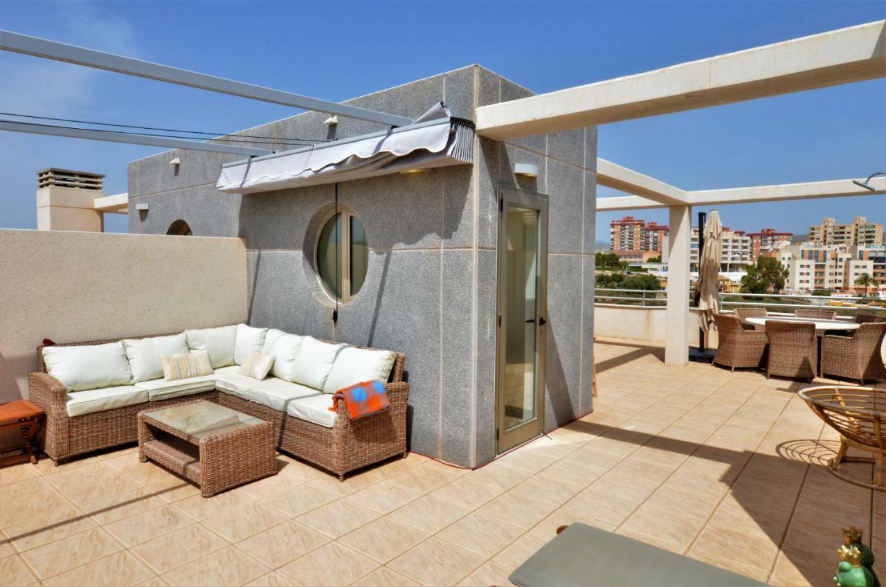 Luxury Beachfront Penthouse By Nras エル・カンページョ エクステリア 写真
